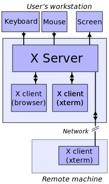 x client server